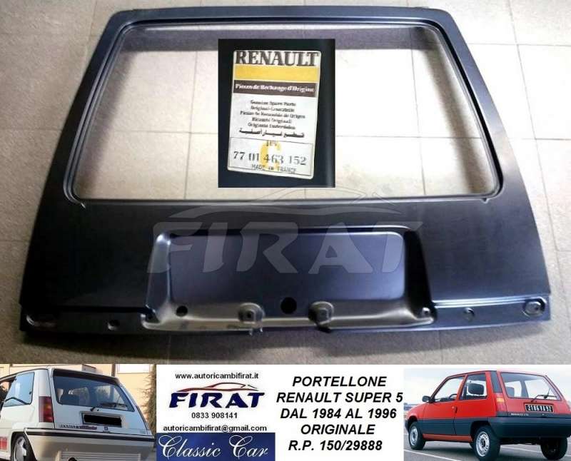 PORTELLONE RENAULT SUPER 5